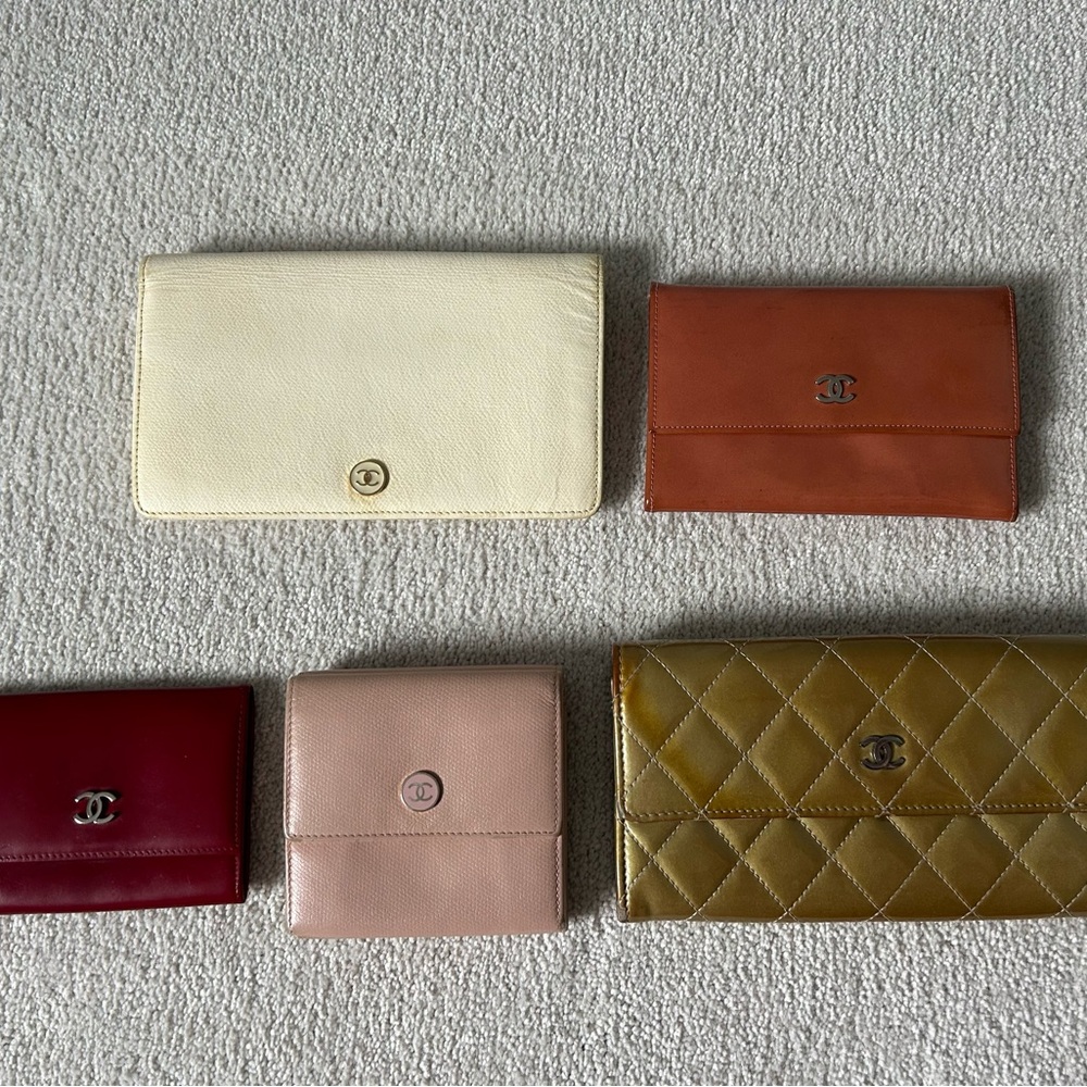Authentic Chanel Wallet Collection 2003-2014